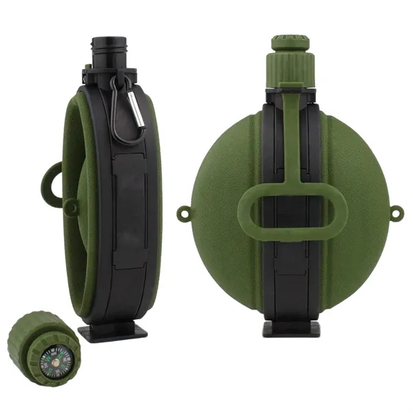 Portable collapsible water bottle, 19.8 oz. plus 1 color silkscreen imprint... from ASI 37218 Athena Promo (tm)