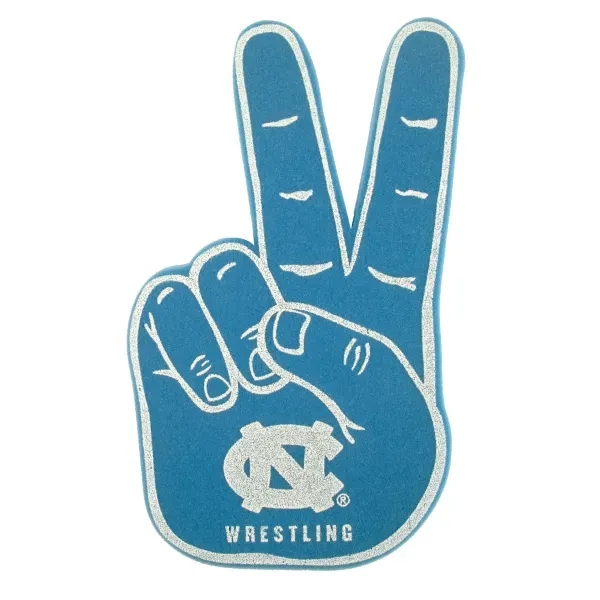 17.5" Peace Victory foam hand mitt.... from ASI 77280 Pepco Poms / Pepco Poms