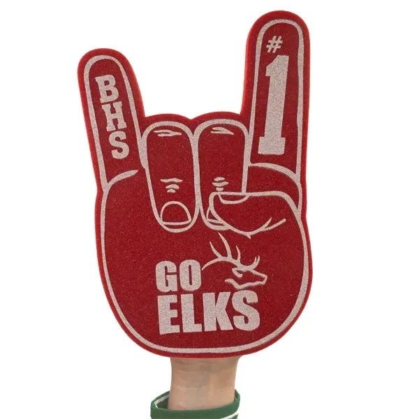 Foam 18" Bull hand mitt.... from ASI 77280 Pepco Poms / Pepco Poms