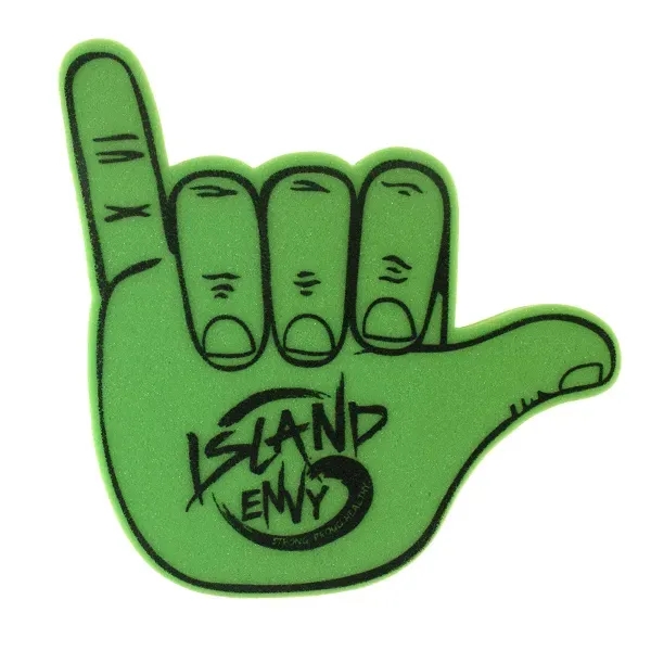 14" Hang Loose foam hand mitt.... from ASI 77280 Pepco Poms / Pepco Poms