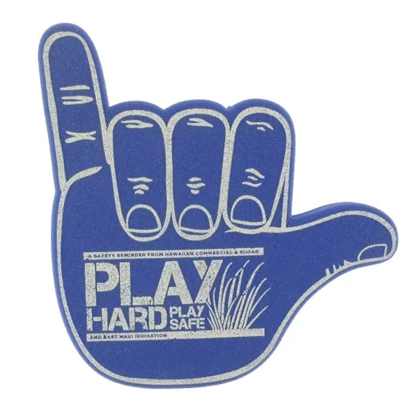 16" Hang Loose foam hand mitt.... from ASI 77280 Pepco Poms / Pepco Poms