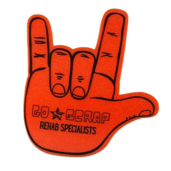 18" Love Foam Mitt C... from ASI 77280 Pepco Poms / Pepco Poms