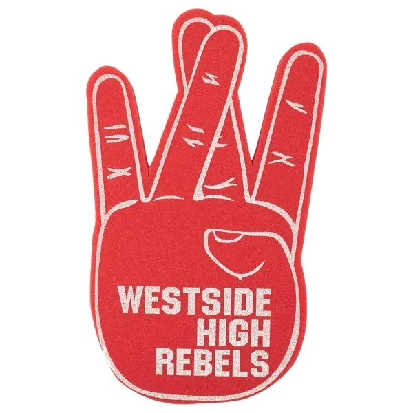 18" W Hand foam novelty.... from ASI 77280 Pepco Poms / Pepco Poms