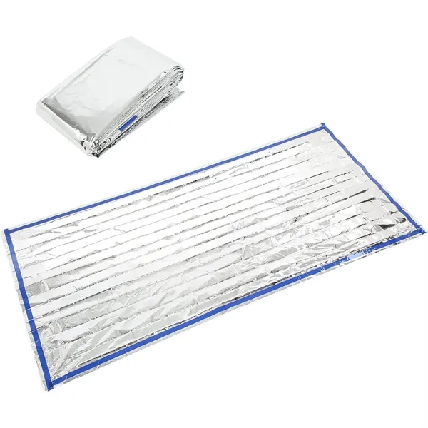 Keep yourself warm and sheltered with this emergency sleeping bag... from ASI 63698 Justin Case®