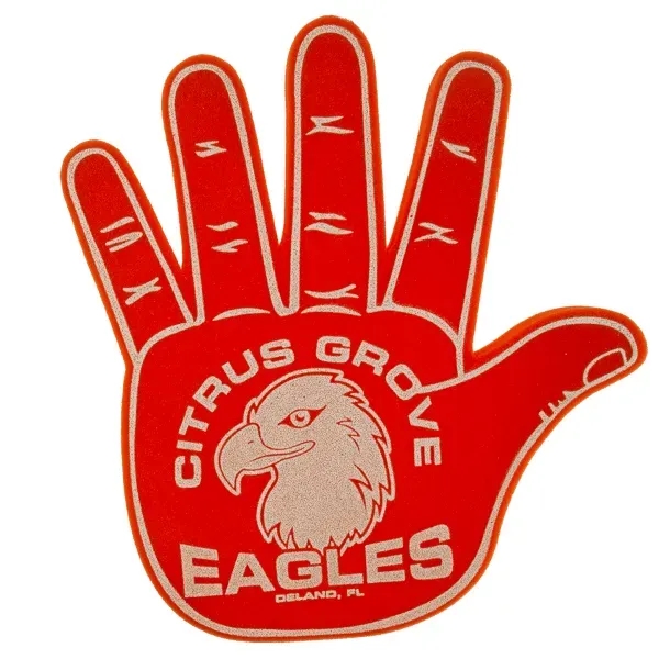 17.5" High Five foam hand mitt.... from ASI 77280 Pepco Poms / Pepco Poms