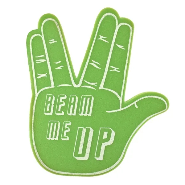 17" Trek Hand foam mitt.... from ASI 77280 Pepco Poms / Pepco Poms