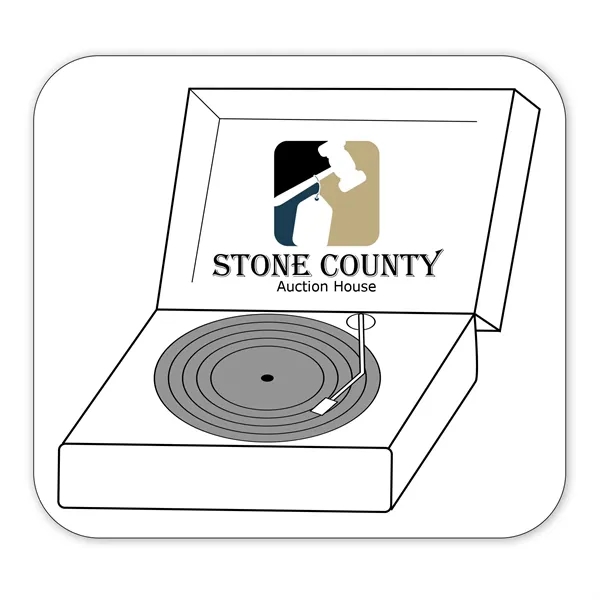 20 mil Record Player shaped magnet that's made in the USA... from ASI 54040 Fey Promo / Magna-Tel by Fey