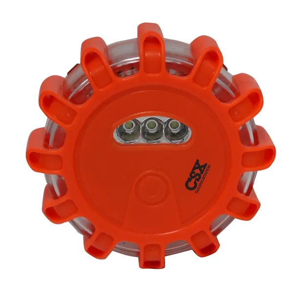 Flashing Warning light with magnetic back and hook... from ASI 63698 Justin Case®