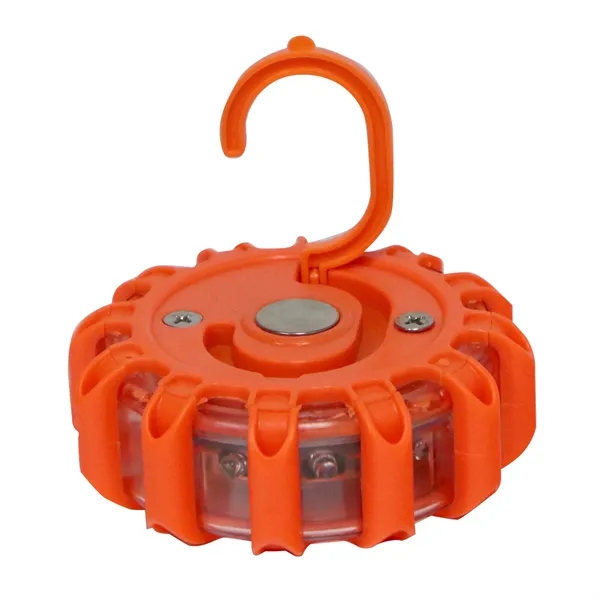 Flashing Warning light with magnetic back and hook... from ASI 63698 Justin Case®