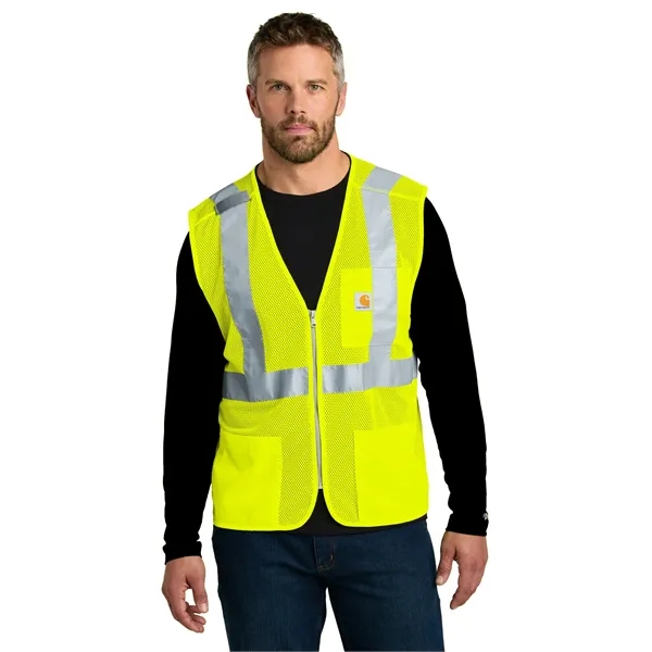 Carhartt ANSI Class 2 Mesh Zip-Front Vest... from ASI 84863 SanMar