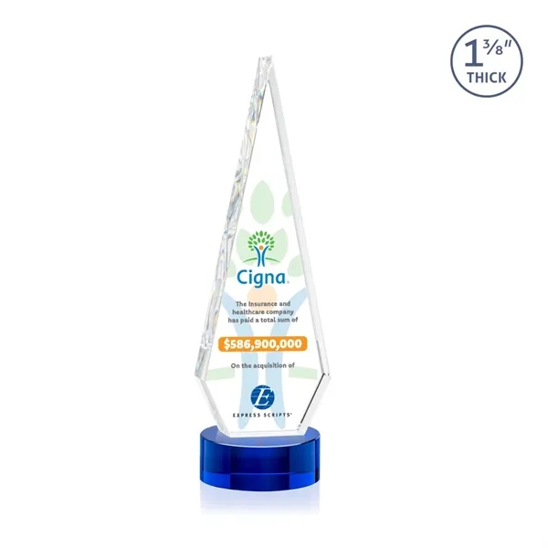 This Optical Crystal Springfield VividPrint™ Award on base features an elongated,... from ASI 84592 St Regis Group / St Regis