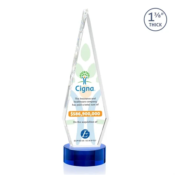 This Optical Crystal Springfield VividPrint™ Award on base features an elongated,... from ASI 84592 St Regis Group / St Regis