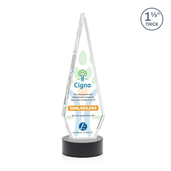 This Optical Crystal Springfield VividPrint™ Award on base features an elongated,... from ASI 84592 St Regis Group / St Regis