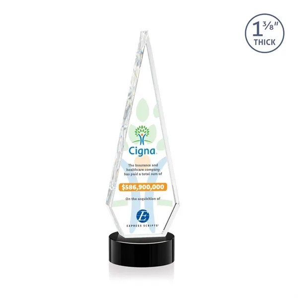 This Optical Crystal Springfield VividPrint™ Award on base features an elongated,... from ASI 84592 St Regis Group / St Regis