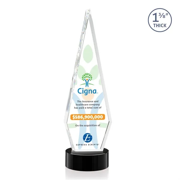 This Optical Crystal Springfield VividPrint™ Award on base features an elongated,... from ASI 84592 St Regis Group / St Regis