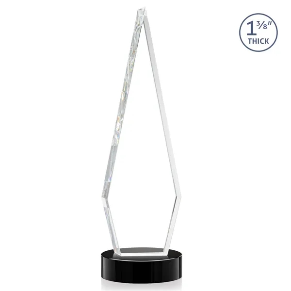 This Optical Crystal Springfield VividPrint™ Award on base features an elongated,... from ASI 84592 St Regis Group / St Regis