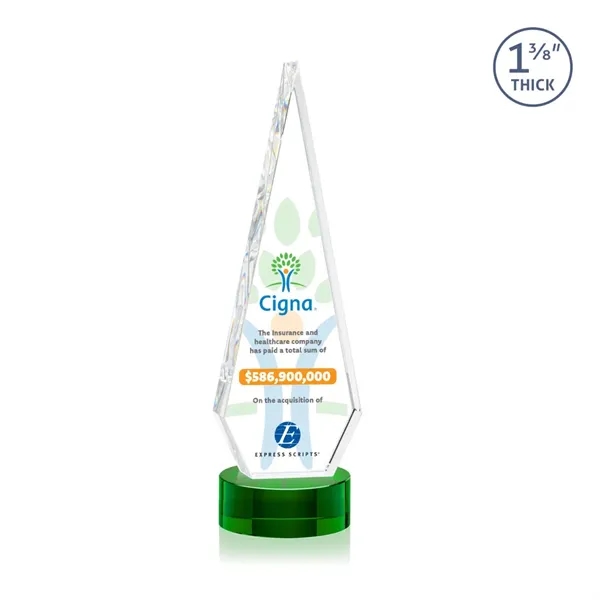 This Optical Crystal Springfield VividPrint™ Award on base features an elongated,... from ASI 84592 St Regis Group / St Regis