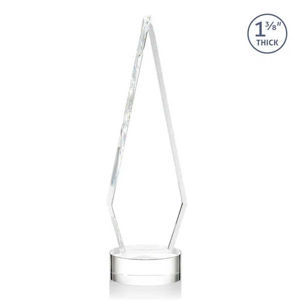 This Optical Crystal Springfield VividPrint™ Award on base features an elongated,... from ASI 84592 St Regis Group / St Regis