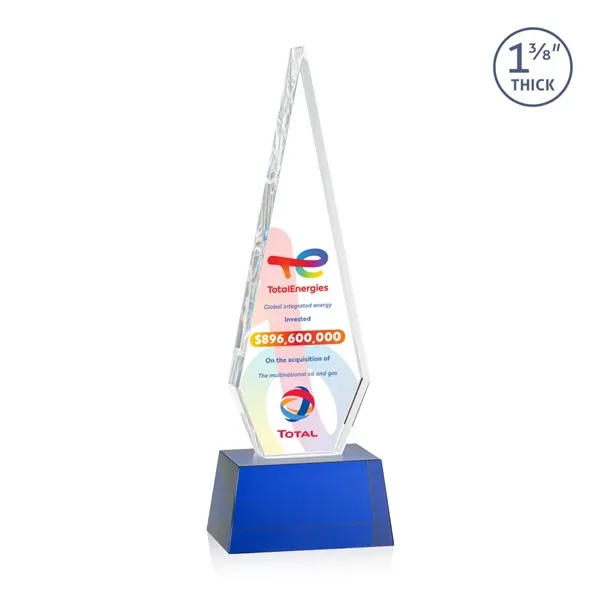 This Optical Crystal Springfield VividPrint™ Award on base features an elongated,... from ASI 84592 St Regis Group / St Regis