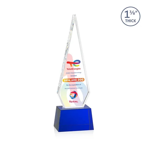 This Optical Crystal Springfield VividPrint™ Award on base features an elongated,... from ASI 84592 St Regis Group / St Regis