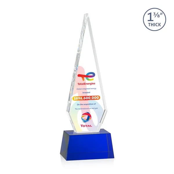 This Optical Crystal Springfield VividPrint™ Award on base features an elongated,... from ASI 84592 St Regis Group / St Regis