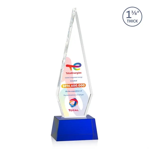 This Optical Crystal Springfield VividPrint™ Award on base features an elongated,... from ASI 84592 St Regis Group / St Regis