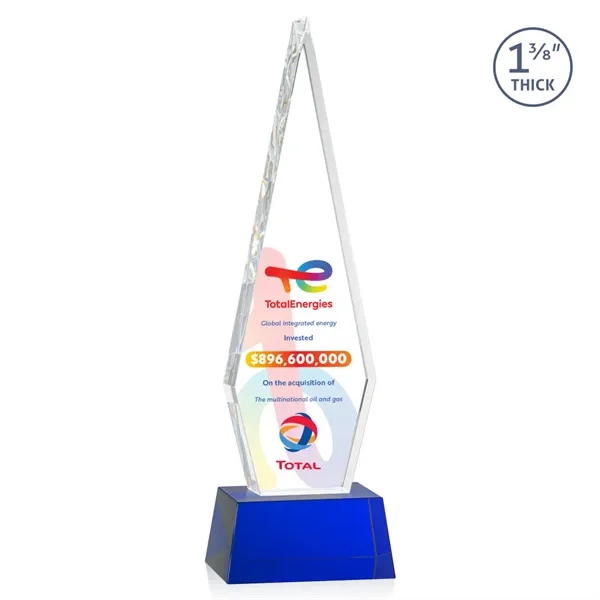 This Optical Crystal Springfield VividPrint™ Award on base features an elongated,... from ASI 84592 St Regis Group / St Regis
