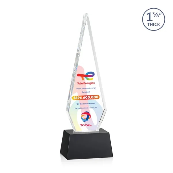 This Optical Crystal Springfield VividPrint™ Award on base features an elongated,... from ASI 84592 St Regis Group / St Regis