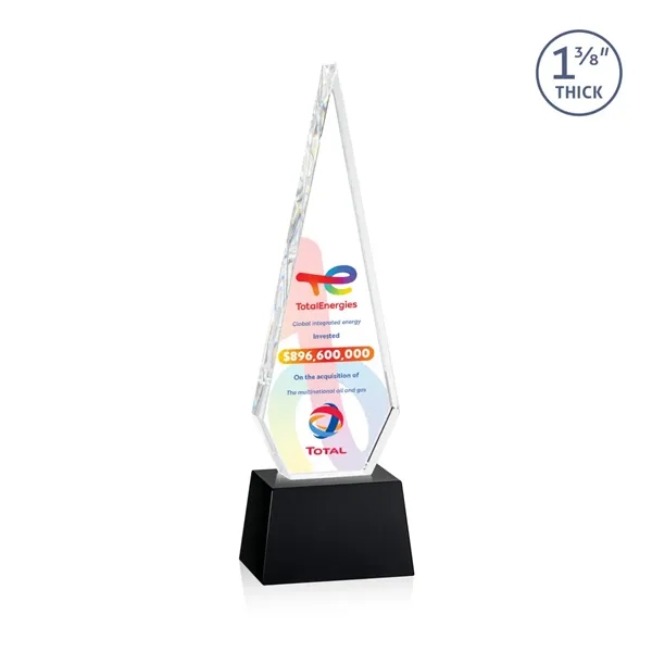 This Optical Crystal Springfield VividPrint™ Award on base features an elongated,... from ASI 84592 St Regis Group / St Regis