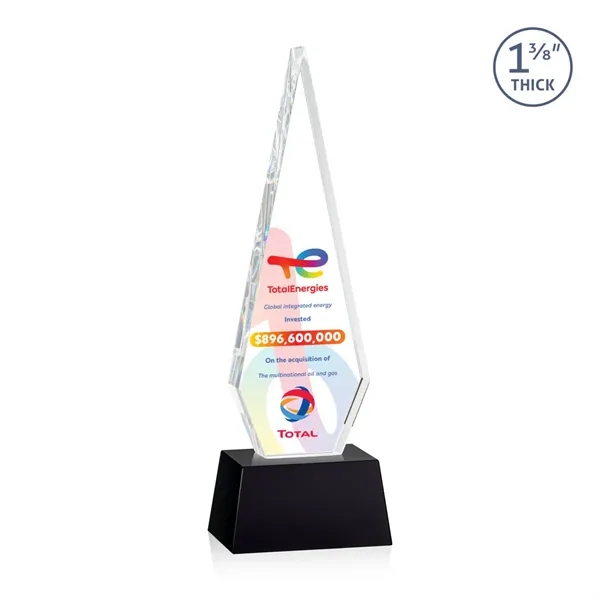 This Optical Crystal Springfield VividPrint™ Award on base features an elongated,... from ASI 84592 St Regis Group / St Regis