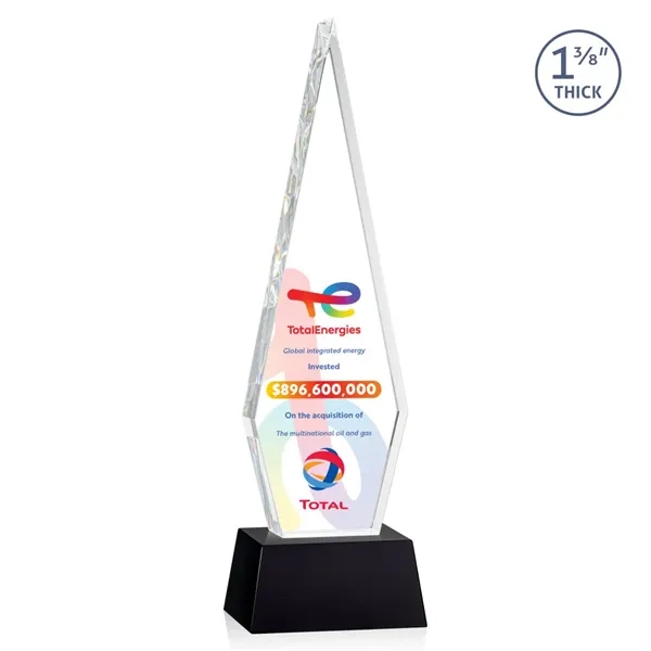 This Optical Crystal Springfield VividPrint™ Award on base features an elongated,... from ASI 84592 St Regis Group / St Regis