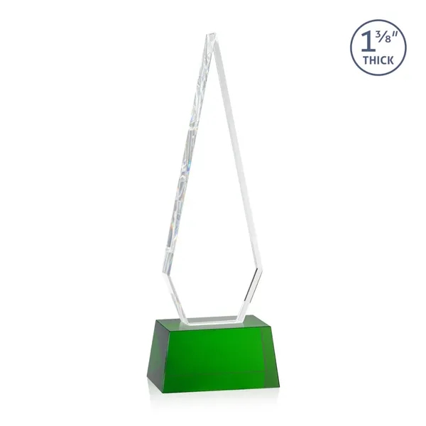 This Optical Crystal Springfield VividPrint™ Award on base features an elongated,... from ASI 84592 St Regis Group / St Regis