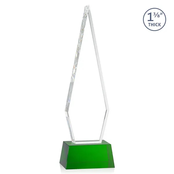 This Optical Crystal Springfield VividPrint™ Award on base features an elongated,... from ASI 84592 St Regis Group / St Regis