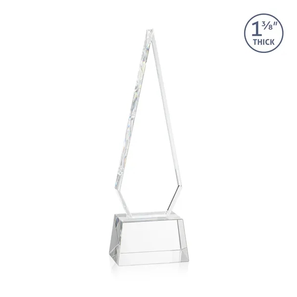This Optical Crystal Springfield VividPrint™ Award on base features an elongated,... from ASI 84592 St Regis Group / St Regis