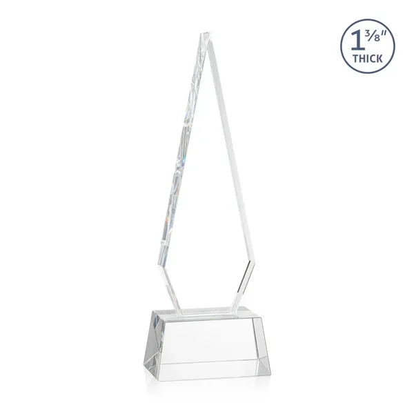 This Optical Crystal Springfield VividPrint™ Award on base features an elongated,... from ASI 84592 St Regis Group / St Regis
