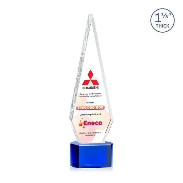 This Optical Crystal Springfield VividPrint™ Award on base features an elongated,... from ASI 84592 St Regis Group / St Regis