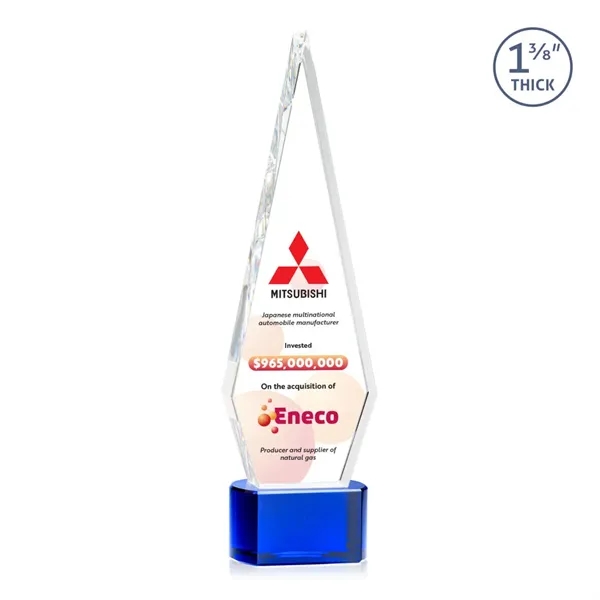 This Optical Crystal Springfield VividPrint™ Award on base features an elongated,... from ASI 84592 St Regis Group / St Regis