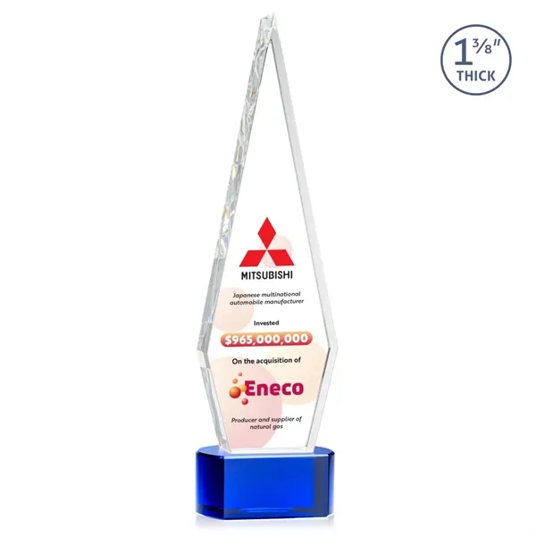 This Optical Crystal Springfield VividPrint™ Award on base features an elongated,... from ASI 84592 St Regis Group / St Regis