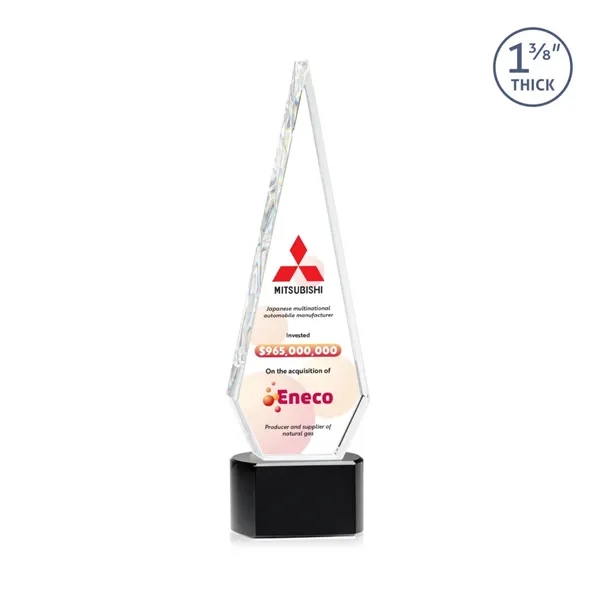 This Optical Crystal Springfield VividPrint™ Award on base features an elongated,... from ASI 84592 St Regis Group / St Regis