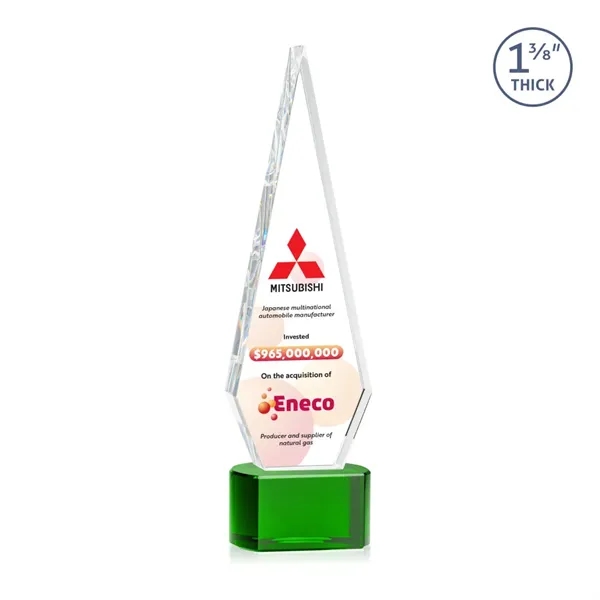 This Optical Crystal Springfield VividPrint™ Award on base features an elongated,... from ASI 84592 St Regis Group / St Regis