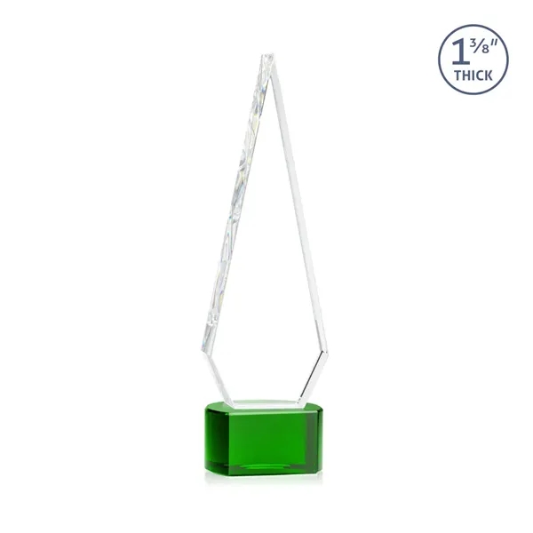 This Optical Crystal Springfield VividPrint™ Award on base features an elongated,... from ASI 84592 St Regis Group / St Regis