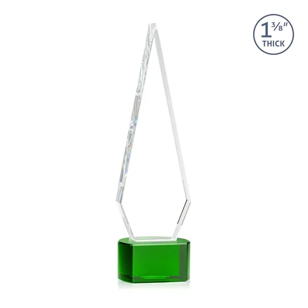 This Optical Crystal Springfield VividPrint™ Award on base features an elongated,... from ASI 84592 St Regis Group / St Regis