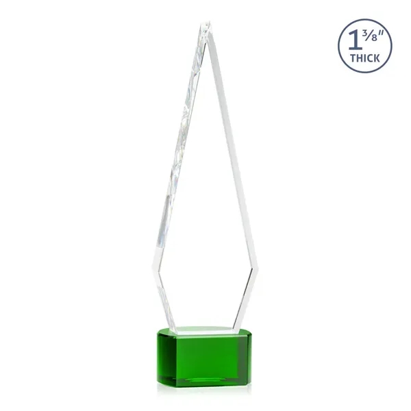 This Optical Crystal Springfield VividPrint™ Award on base features an elongated,... from ASI 84592 St Regis Group / St Regis