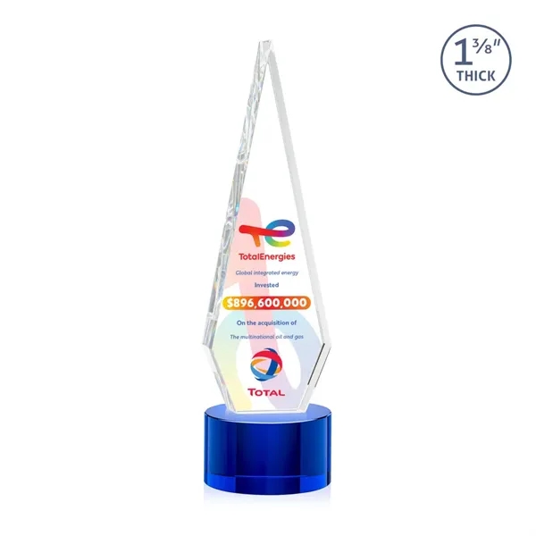 This Optical Crystal Springfield VividPrint™ Award on base features an elongated,... from ASI 84592 St Regis Group / St Regis