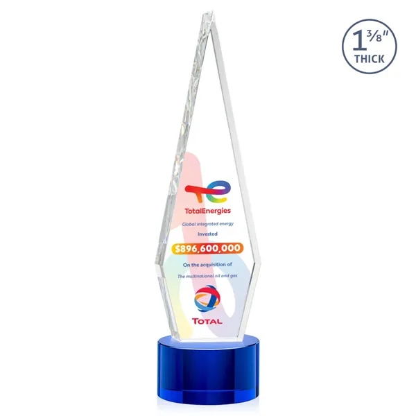 This Optical Crystal Springfield VividPrint™ Award on base features an elongated,... from ASI 84592 St Regis Group / St Regis