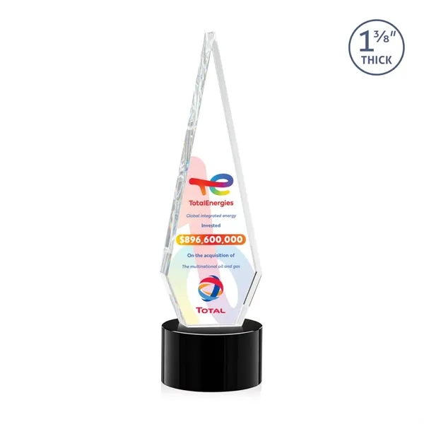 This Optical Crystal Springfield VividPrint™ Award on base features an elongated,... from ASI 84592 St Regis Group / St Regis