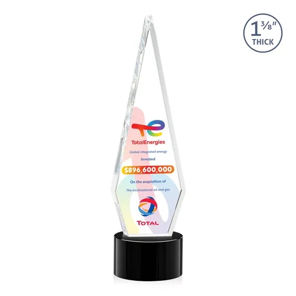 This Optical Crystal Springfield VividPrint™ Award on base features an elongated,... from ASI 84592 St Regis Group / St Regis