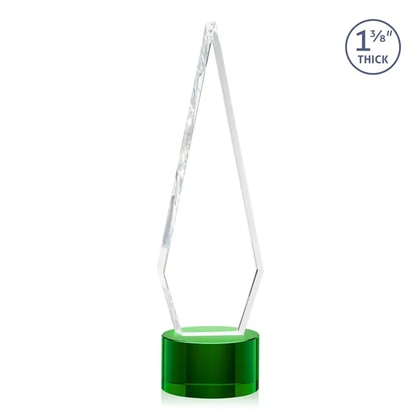 This Optical Crystal Springfield VividPrint™ Award on base features an elongated,... from ASI 84592 St Regis Group / St Regis