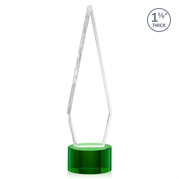 This Optical Crystal Springfield VividPrint™ Award on base features an elongated,... from ASI 84592 St Regis Group / St Regis