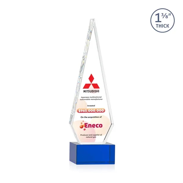 This Optical Crystal Springfield VividPrint™ Award on base features an elongated,... from ASI 84592 St Regis Group / St Regis